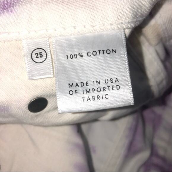 GRLFRND Karolina Tie Dye Skinny Jeans in Sugar Magnolia Size 25 NWOT - Picture 9 of 13